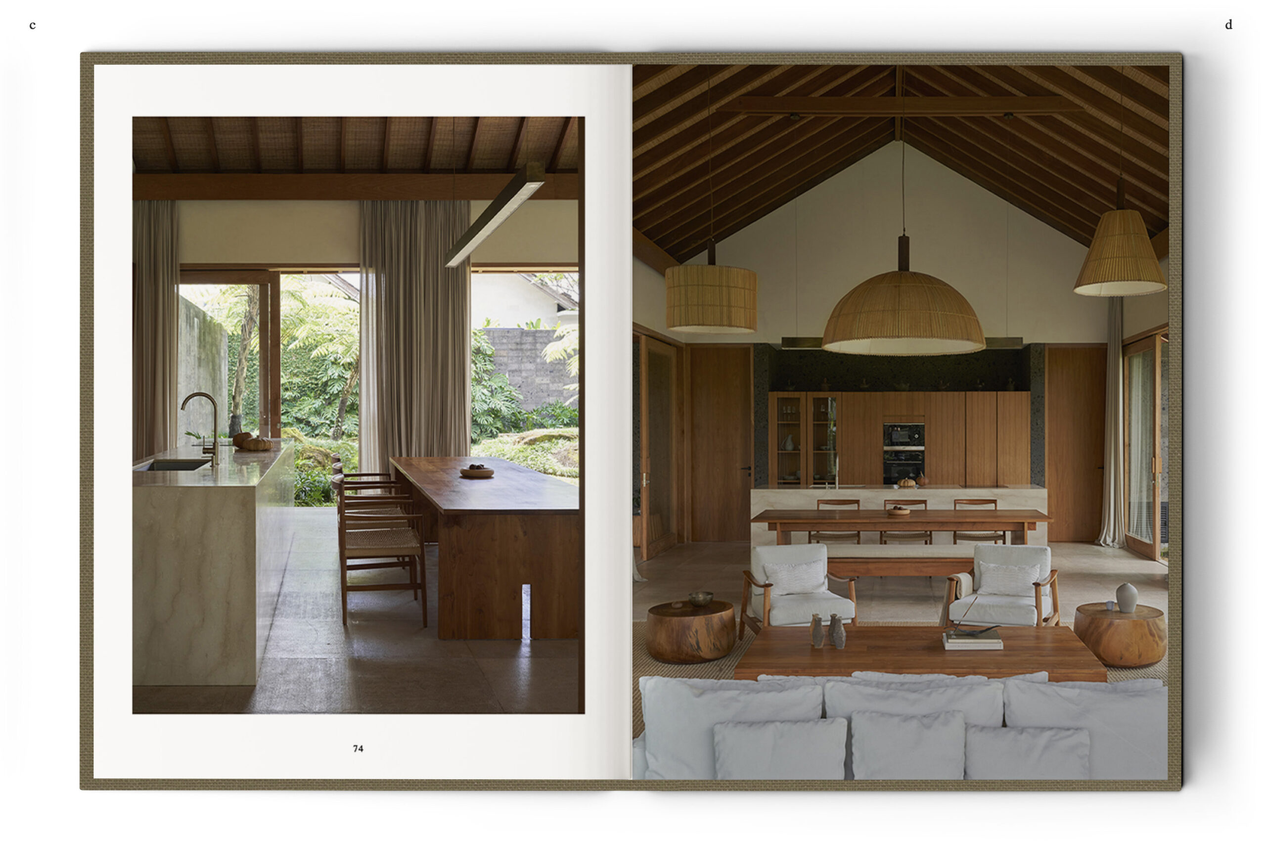 Book mockups psd, editable color changeable design